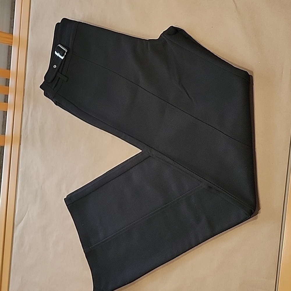 Tiger Mist Size M Black Cyrus Pant Trousers. Slight Flared Leg, NEW with Tag